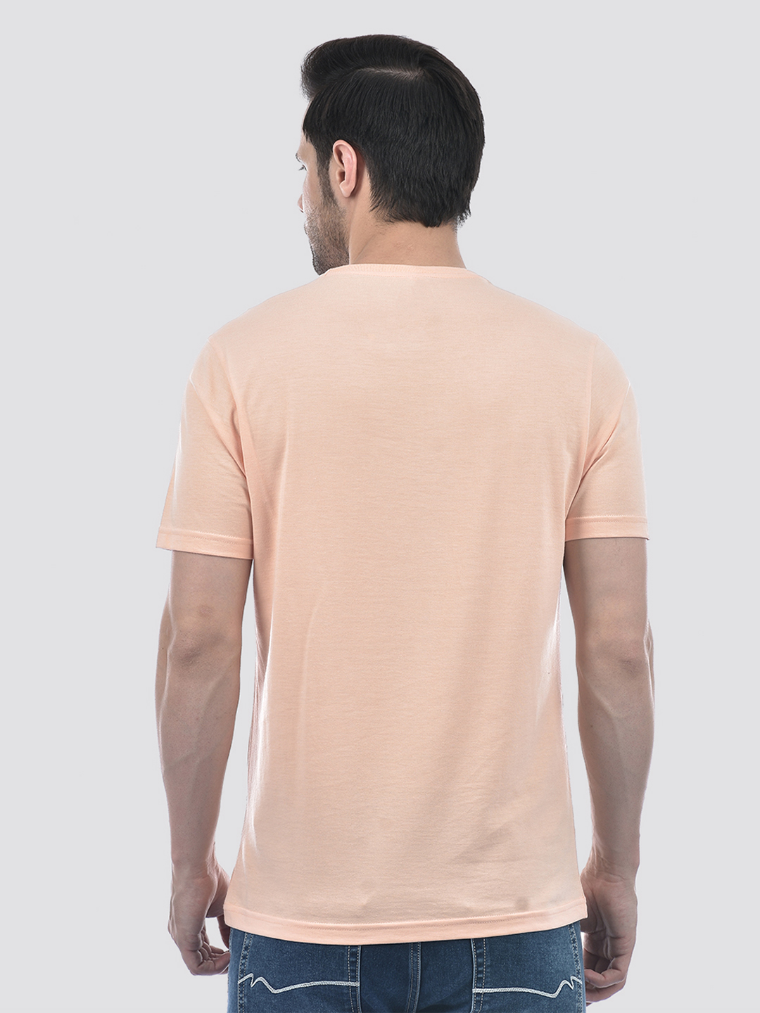 Numero Uno Men Solid Multicolor T-Shirt